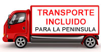 Transporte Incluido en Muebles de Baño Mudeba