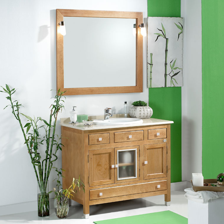 Mueble Auxiliar Baño de Colgar Poseidón Suelo Nº2. Mudeba