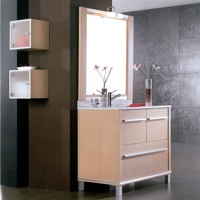 Mueble Auxiliar Baño de Colgar Poseidón Suelo Nº2. Mudeba