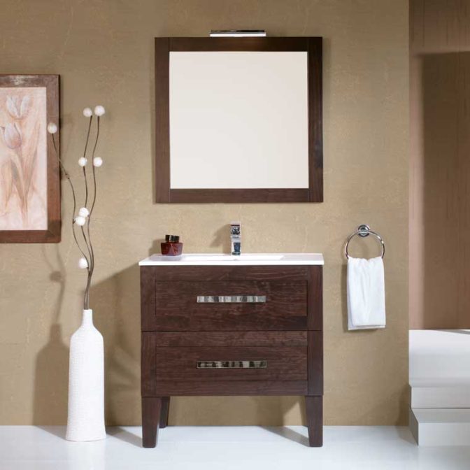 Mueble de Baño Anabel de 80 cm. con patas