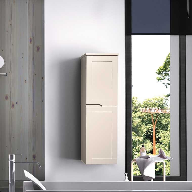 ▷ Mueble de Baño Alba 60 cm. 2 cajones, Mudeba