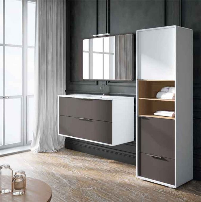 Mueble de Baño Vintage 2C 90 cm. de la serie de Baño Vintage o Vintass.