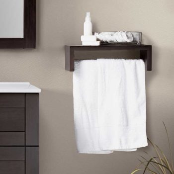 Toallero blanco para baño, toallero de baño, accesorios de baño, toall -  VIRTUAL MUEBLES