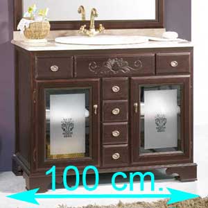 Muebles de baño 100 cm.