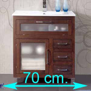 Muebles de baño 70 cm.