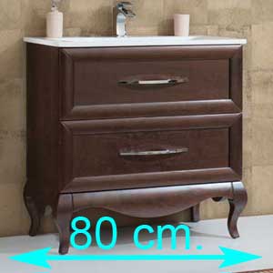 Muebles de baño 80 cm.