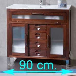 Muebles de baño 90 cm.