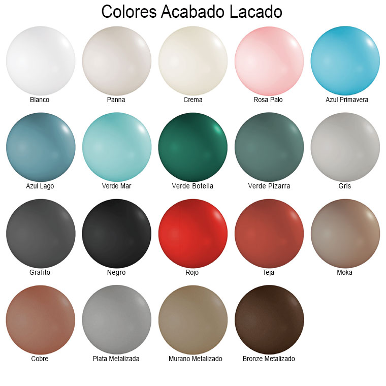 Colores Lacados