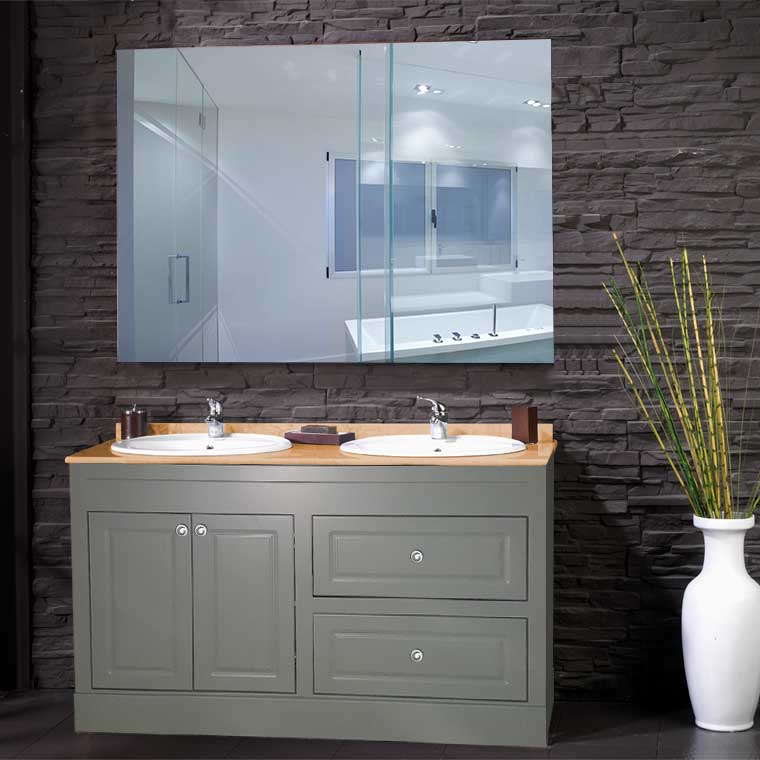 Mueble de baño Micro 40cm de fondo reducido ( mueble + lavabo de