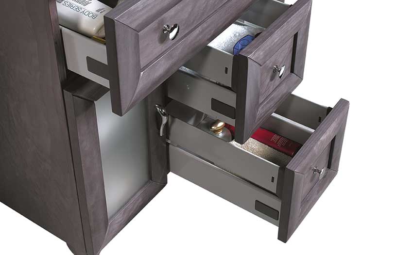 Muebles de Baño con Guías Hettich