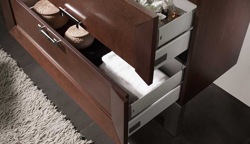 Muebles de Baño con Guías Hettich