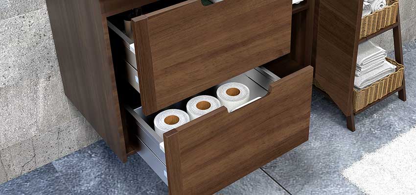 Muebles de Baño con Guías Hettich Muebles de Baño con Guías Hettich