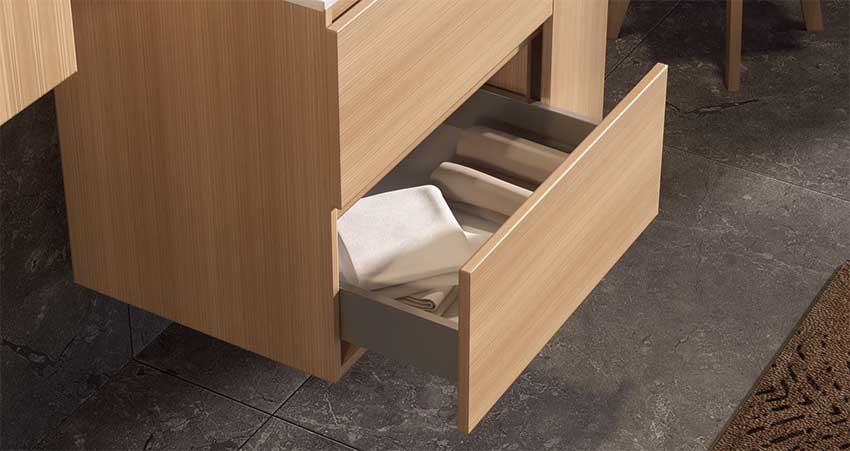 Muebles de Baño con Guías Concept de Emuca