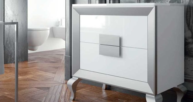 Tirador Mueble de baño L-Gant Kuadrus