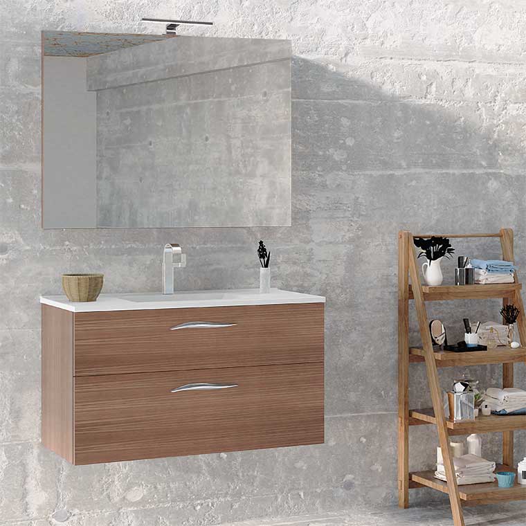 Muebles de Baño Noa con espejo Recto