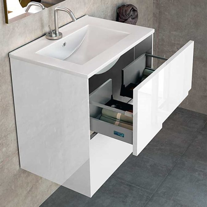 Detalle Mueble de Baño Thais 2 Cajones