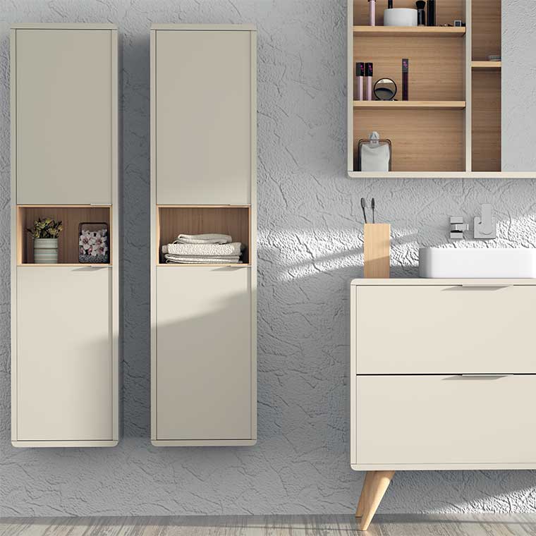 ▷ Mueble auxiliar de 25 cm de fondo