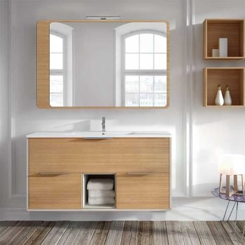 ▷ Mueble de Baño Neos 100 cm. 3 Cajones, Fondo 40 cm., ENVÍO GRATIS