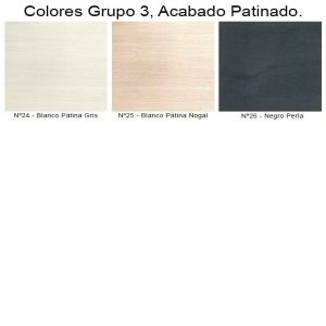 Colores Patinados de Muebles de Baño Arpa Baño