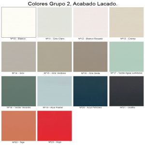 Colores Lacados de Muebles de Baño Arpa Baño