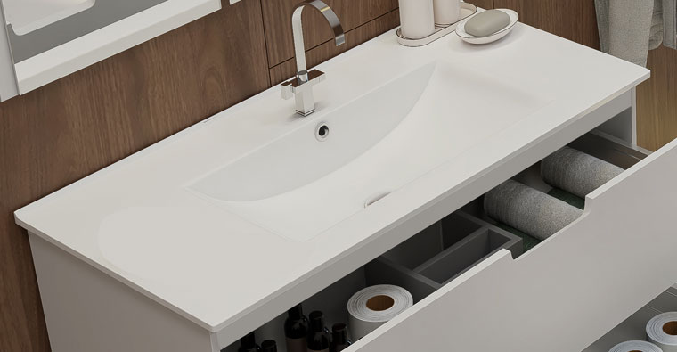 ▷ Mueble de Baño Mar 80 cm., Mudeba