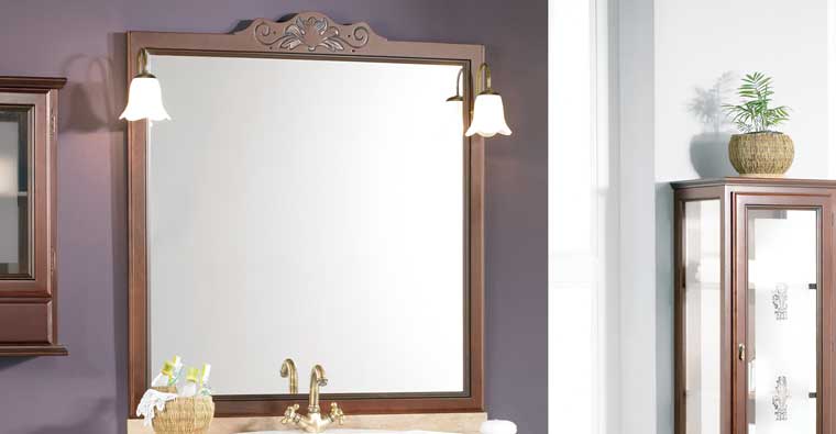Espejo de baño Talla 100 cm.