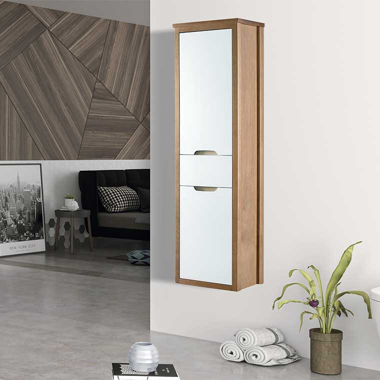 ▷ Mueble Auxiliar Baño Columna de pie Anabel, Mudeba