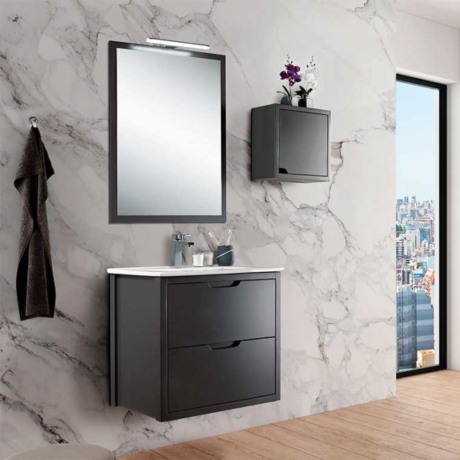 Mueble de Baño Ángeles 60 cm. 2 cajones