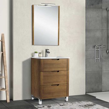 ▷ Mueble de Baño Alba 60 cm. 2 cajones, Mudeba