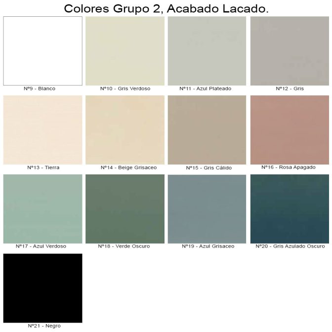 Colores Lacados de Muebles de Baño Arpa Baño