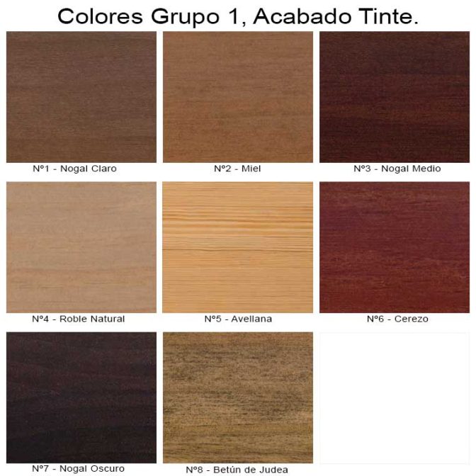 Colores Tinte de Muebles de Baño Arpa Baño