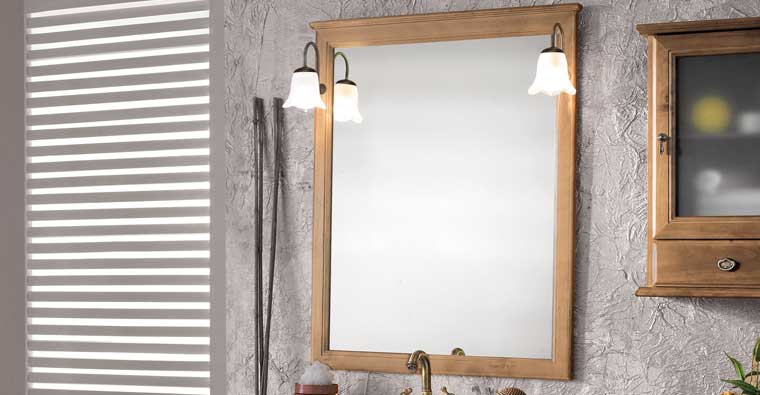 Espejo de baño Clásic 80 cm.