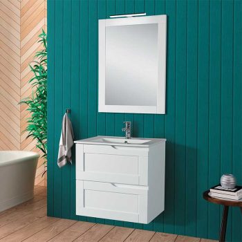 Mueble de Baño Nuevo Alba 60 cm. 2 cajones