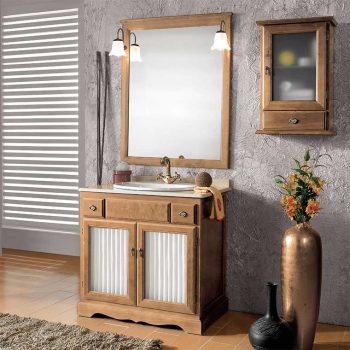 Mueble de Baño Clásic 80 cm. con visillos