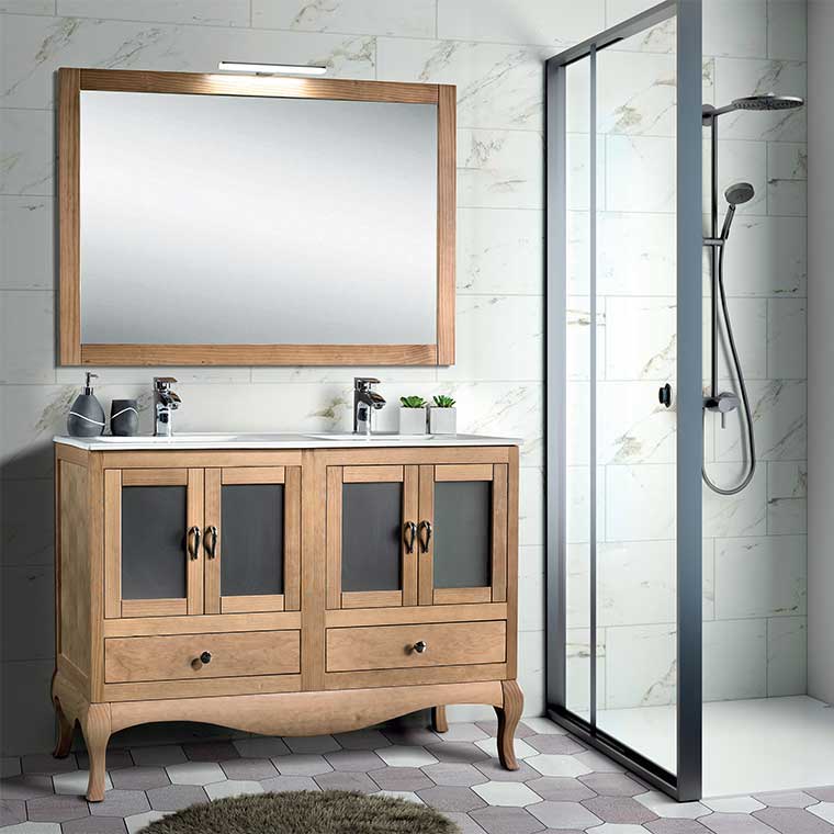 MUEBLE DE BAÑO ARTIC DOBLE SENO