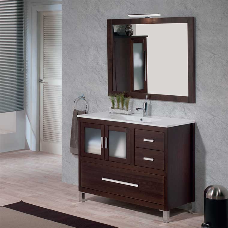 Mueble Auxiliar Baño de Pie Poseidón Suelo Nº2. Mudeba