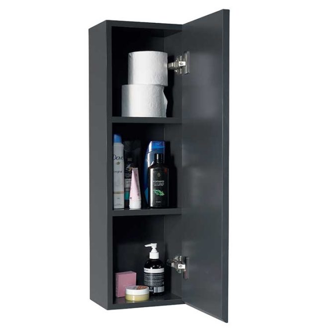 Detalle Mueble Auxiliar Baño Colgar Iris 1 puerta