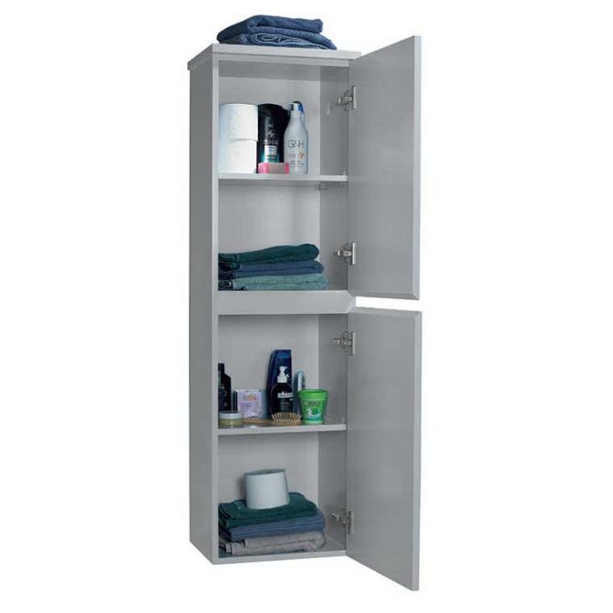 Detalle Mueble Auxiliar Baño Columna Suspendida Iris.