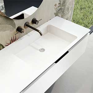 Encimeras Solid Surface con Lavabo Integrado