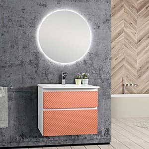 ▷ Mueble de Baño Alba 60 cm. 2 cajones, Mudeba