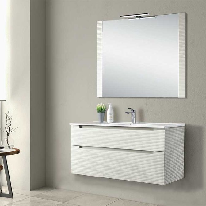 Mueble de Baño Cibeles Ondas de 100 cm.