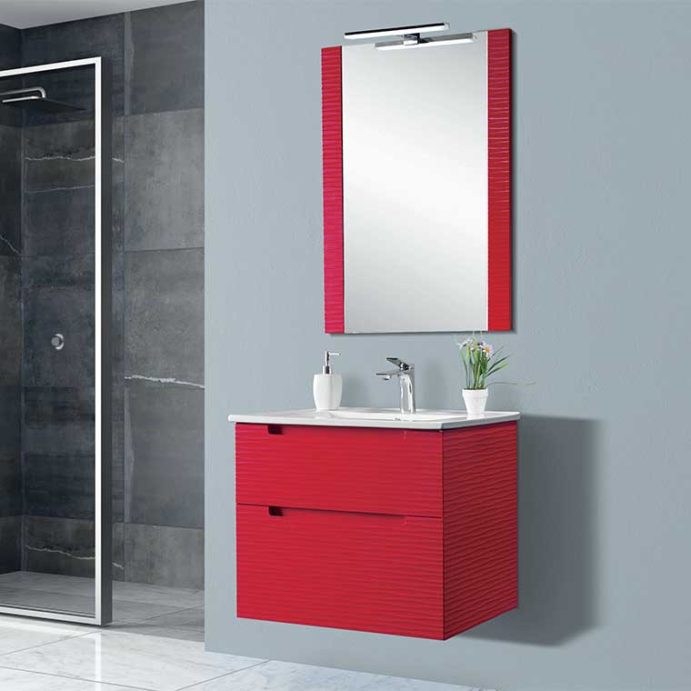 ▷ Mueble Auxiliar de Baño Columna Suspendida Ángeles, Mudeba