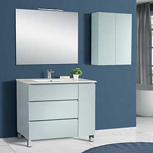 Muebles de baño Iris de 3 cajones 1 puerta