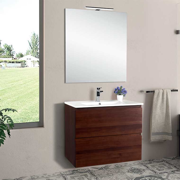 Mueble Auxiliar Baño de Colgar Poseidón Suelo Nº2. Mudeba