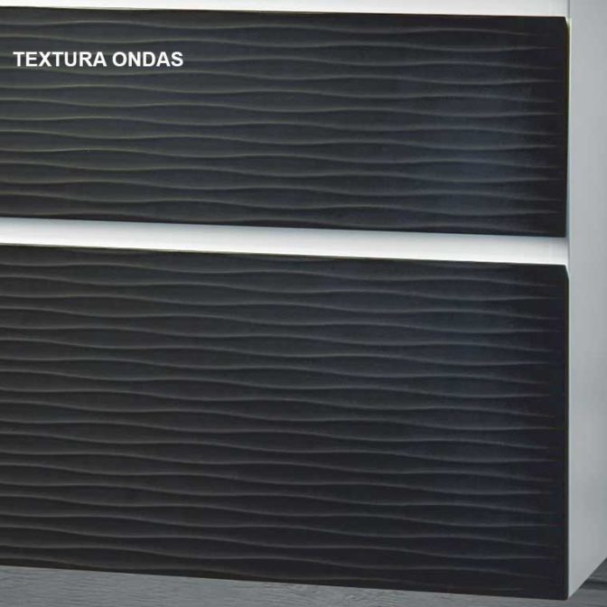 Mueble de baño Atenea con Textura Ondas