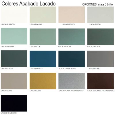 Colores Lacados Creaciones Campoaras
