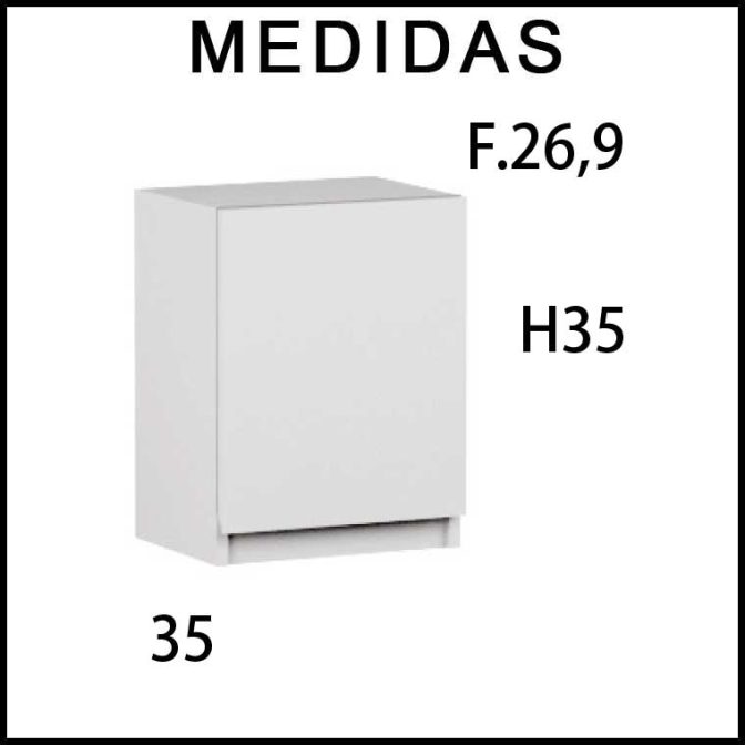 Medidas Mueble Auxiliar Baño de Colgar Dado Aqua