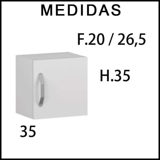 Medidas Mueble Auxiliar Baño Colgar Dado Neos