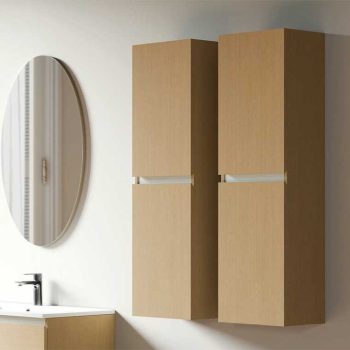 Mueble Auxiliar Baño Suspendido Aqua 2 Puertas