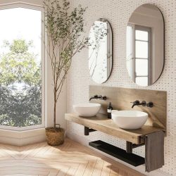 Muebles auxiliares de baño para colgar - Briaqua